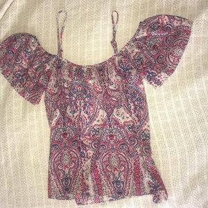 Veronica M. Cold Shoulder Top